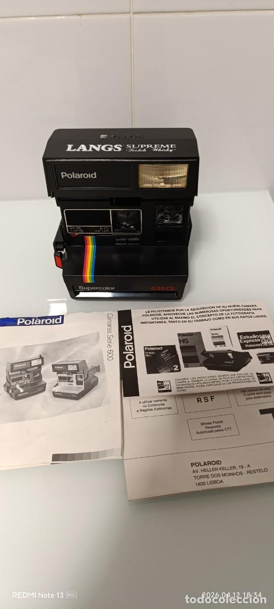 C&aacute;mara de fotos: CAMARA FOTOGRAFICA POLAROID SUPERCOLOR 635 CL