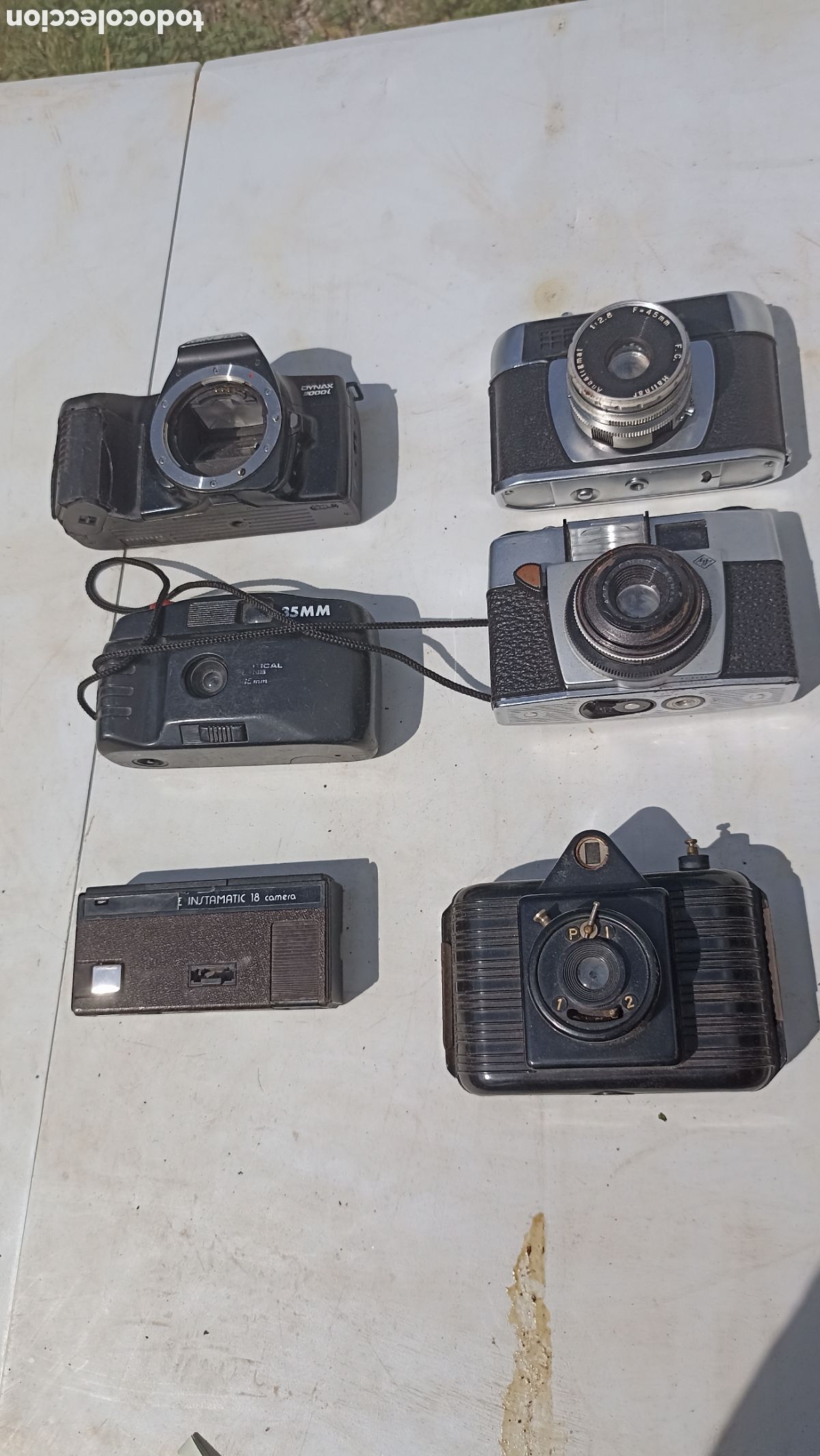 Fotokamera: Lote c&aacute;maras con tara o desguace