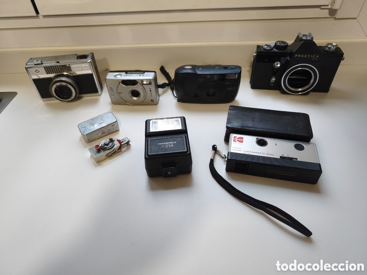 C&aacute;mara de fotos: Lote de c&aacute;maras y accesorios de fotograf&iacute;a