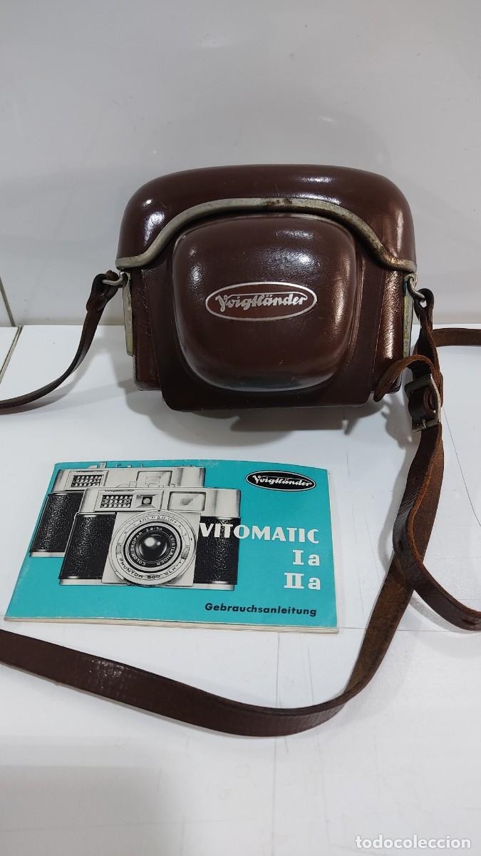 C&acirc;maras de fotos: 1055 ANTIGUA CAMARA DE FOTOS MECANICA MARCA VOIGTLANDER, MODELO VITOMATIC, A&Ntilde;OS 60