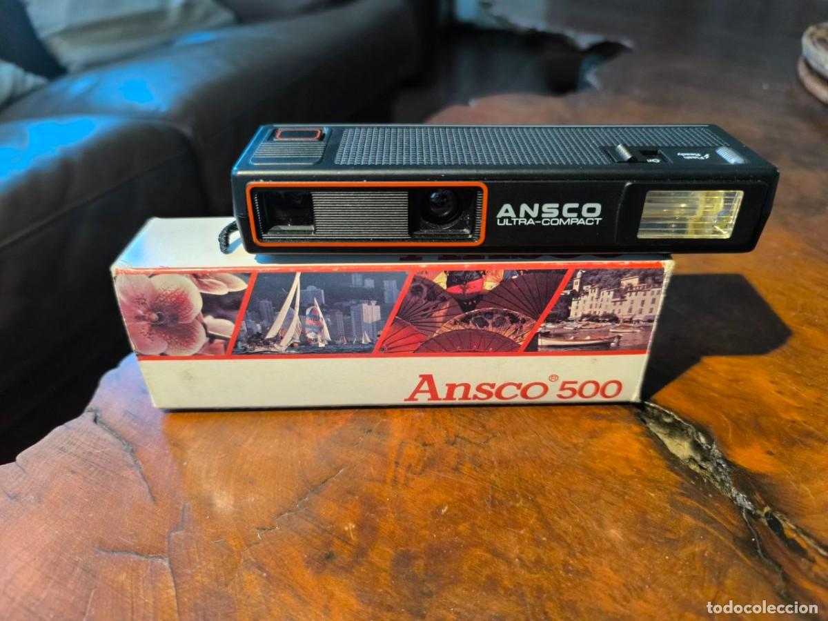 C&aacute;mara de fotos: CAMADA DE FOTOS ANSCO 500 CON FLASH EN SU CAJA