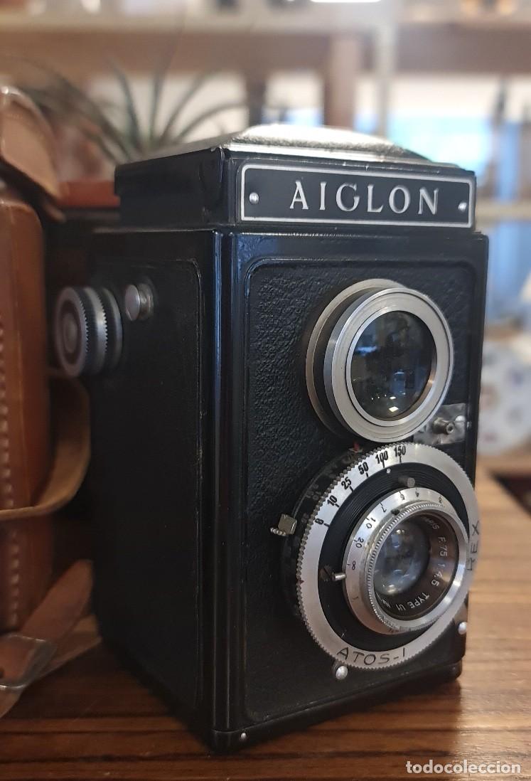 C&aacute;mara de fotos: Camara Aiglon TLR &mdash; ATOMS / Francia, c. 1948&ndash;1952