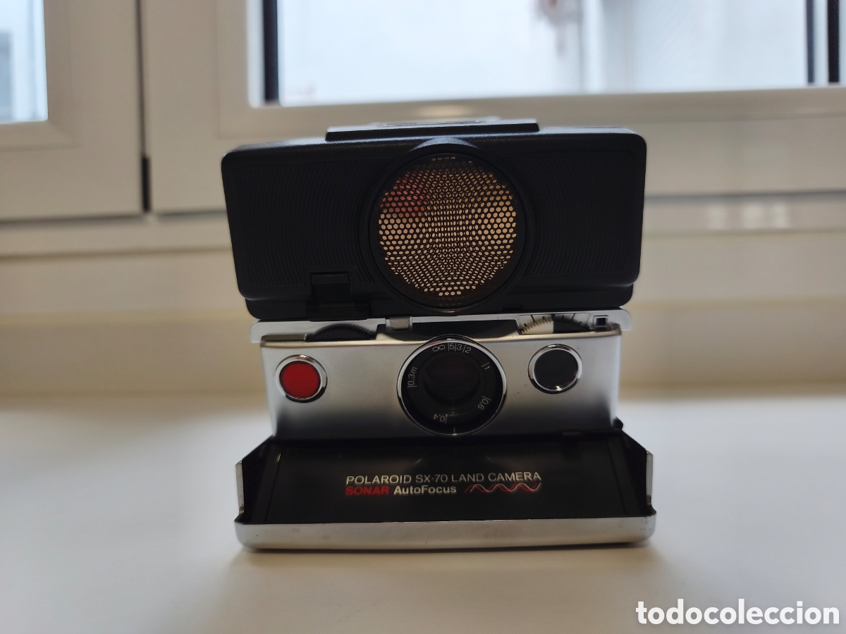 C&aacute;mara de fotos: C&aacute;mara Polaroid SX70 SONAR Autofocus