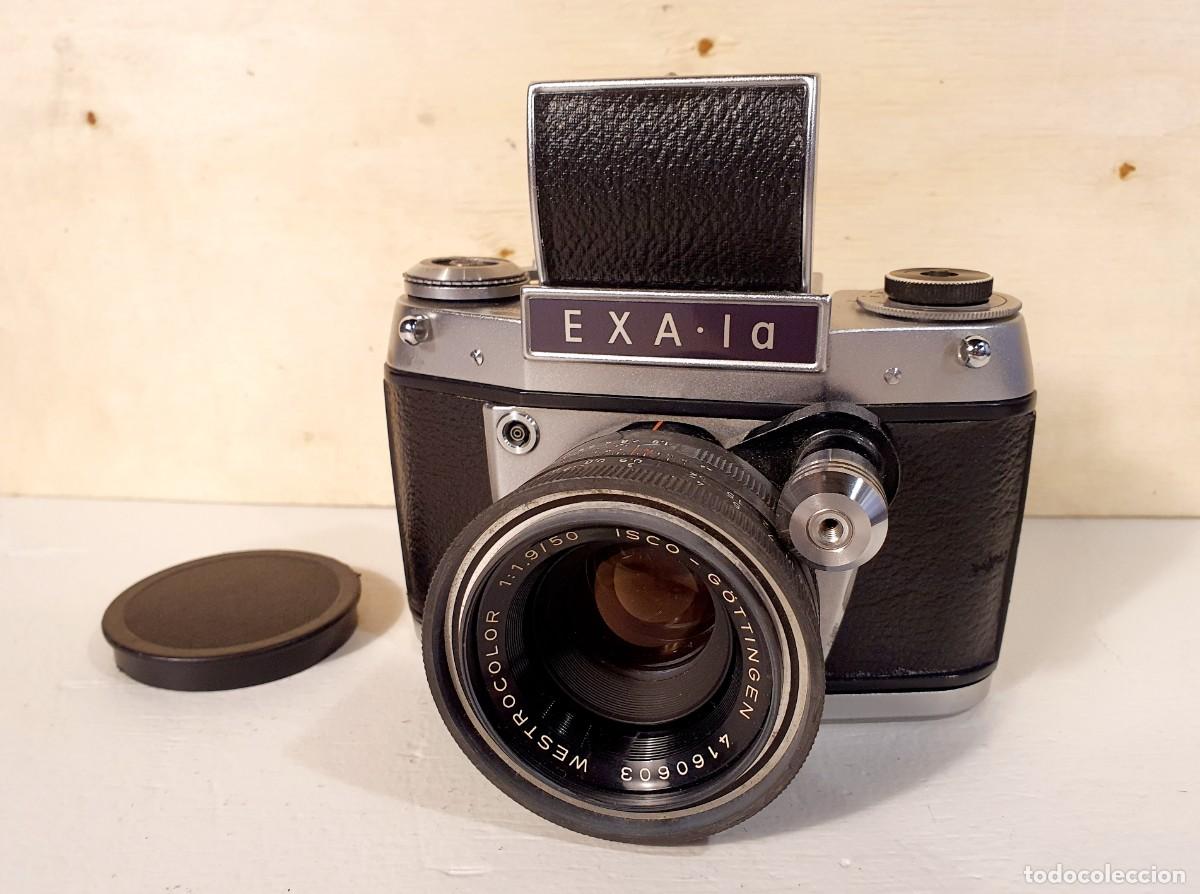 C&aacute;mara de fotos: Isco Gottingen 1:1,9. Exacta. Con Exa Ia. 1960.