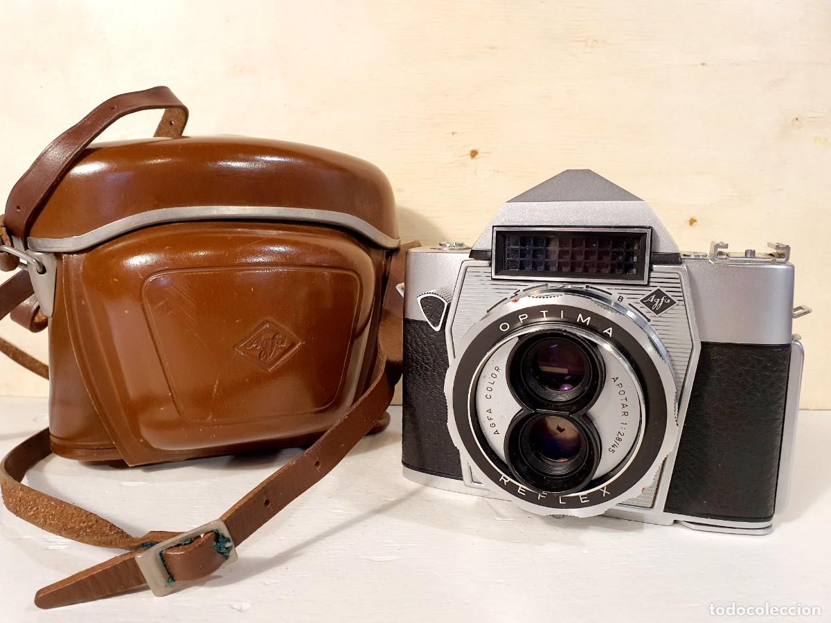 C&aacute;mara de fotos: Agfa Optima reflex, 1961.