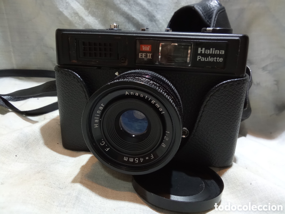 Photo camera: CAMARA HALINA PAULETTE EE II CON FUNDA