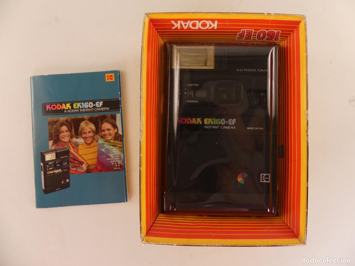 Photo camera: CAMARA INSTANTANEA MARCA KODAK MODELO EK160 -EF MADE IN USA CON CAJA
