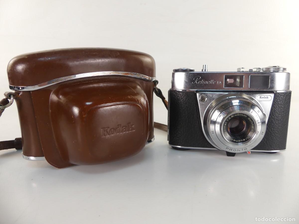 Photo camera: CAMARA FOTOGRAFICA MARCA KODAK RETINETTE IA KON FUNDA