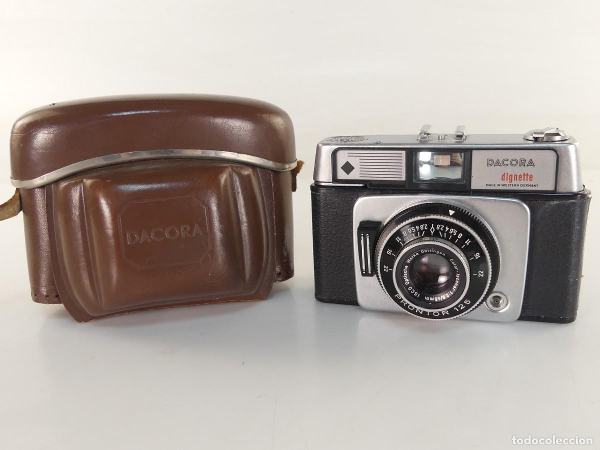 Photo camera: CAMARA FOTOGRAFICA MARCA DACORA DIGNETTE PRONTOR 125