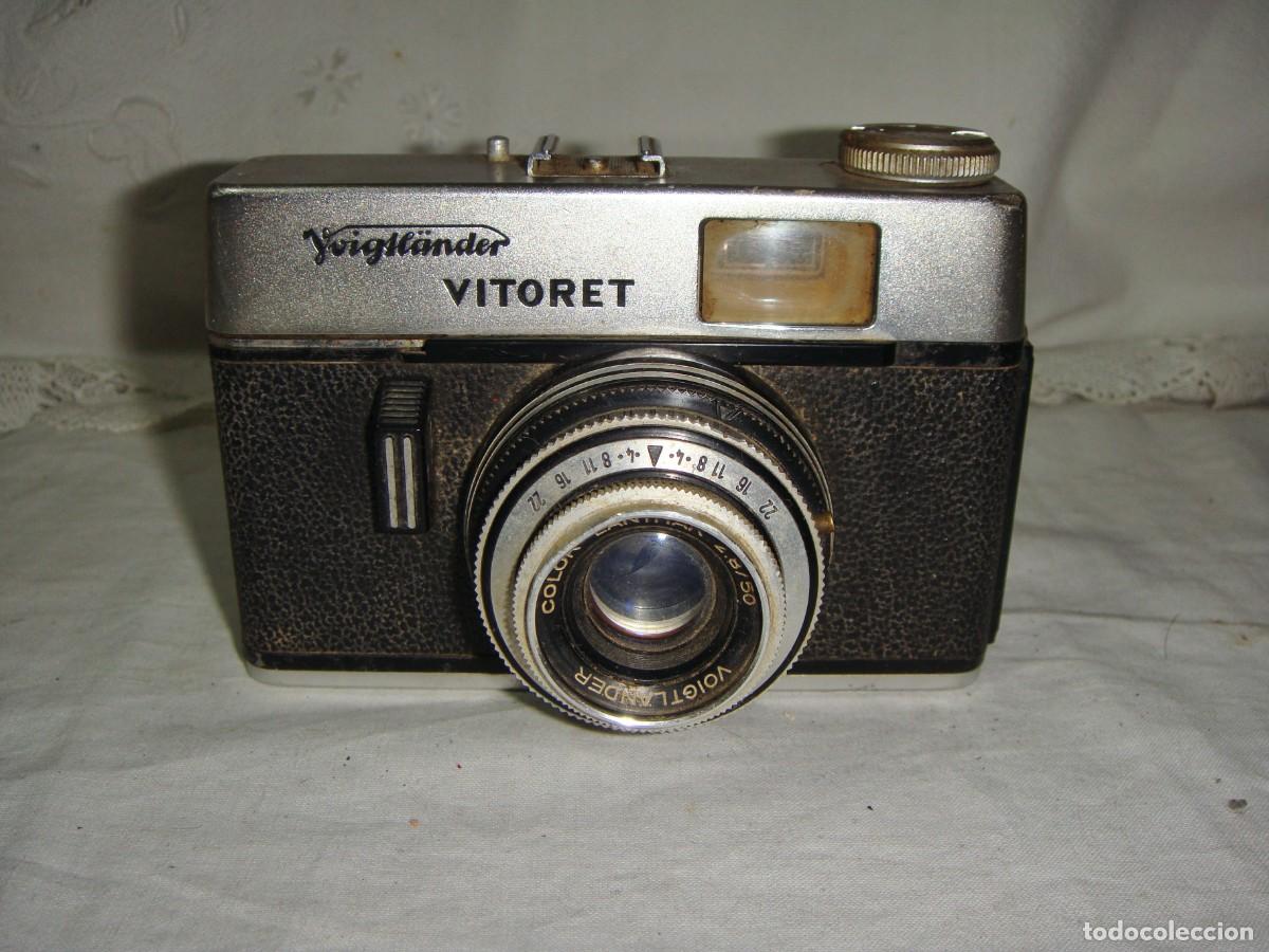 C&aacute;mara de fotos: C&aacute;mara Voigtl&auml;nder Vitoret con Color-Lanthar 50 mm. ca. 1960&ndash;1965