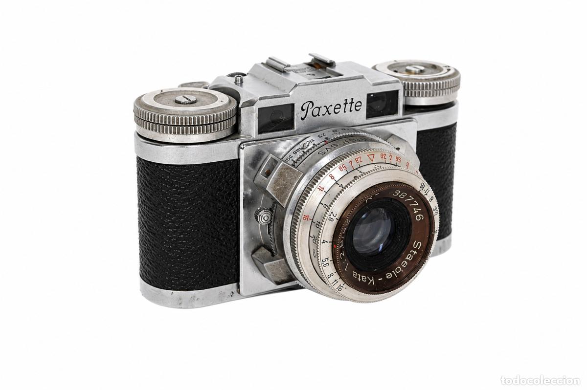C&aacute;mara de fotos: Braun Paxette c&aacute;mara anal&oacute;gica alemana de 35 mm