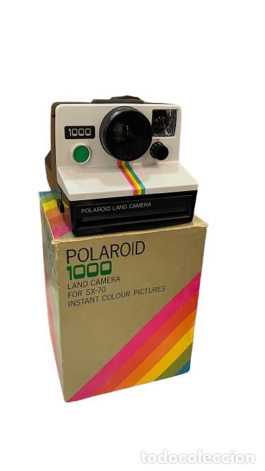 C&aacute;mara de fotos: C&aacute;mara Polaroid 1000 Land con Caja Original