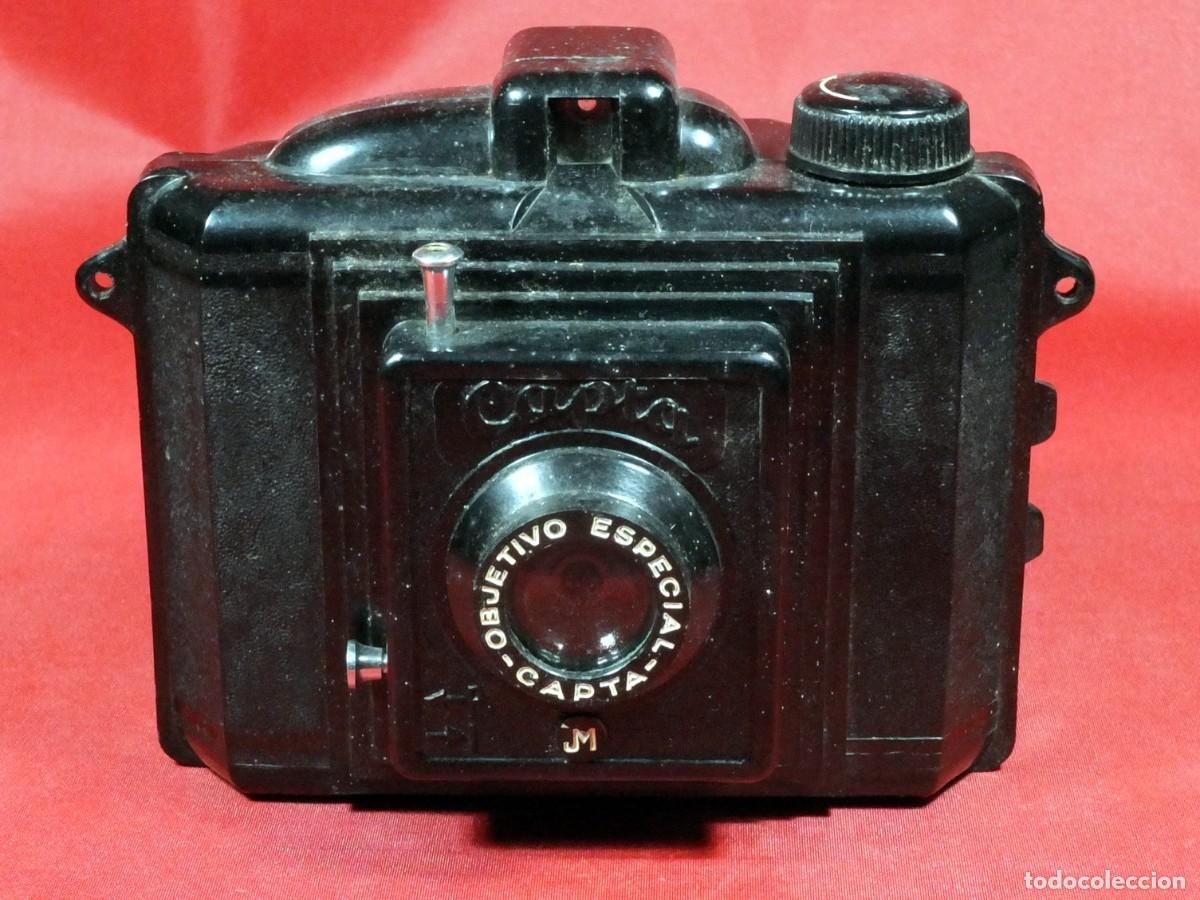 C&aacute;mara de fotos: CAPTA II modelo I fabricada en Espa&ntilde;a por J.M.V.