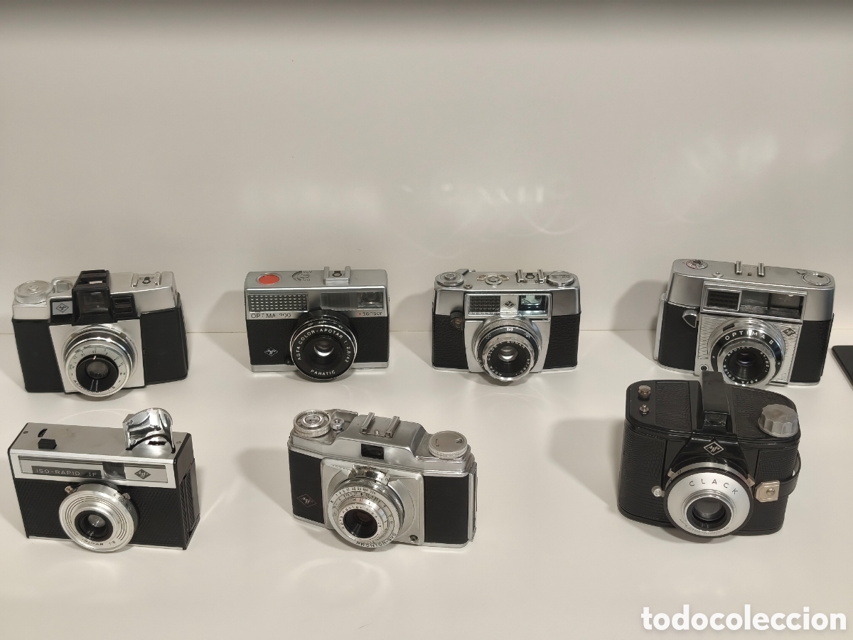 C&aacute;mara de fotos: Lote de 7 c&aacute;maras Agfa