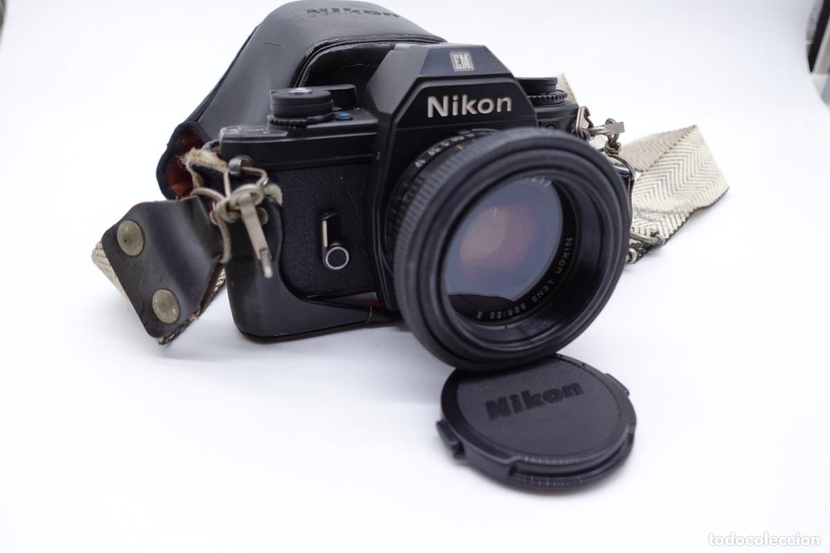 Fotokamera: C&Aacute;MARA FOTOGR&Aacute;FICA NIKON EM CON OBJETIVO NIKKOR 50 MM F/1.8 E