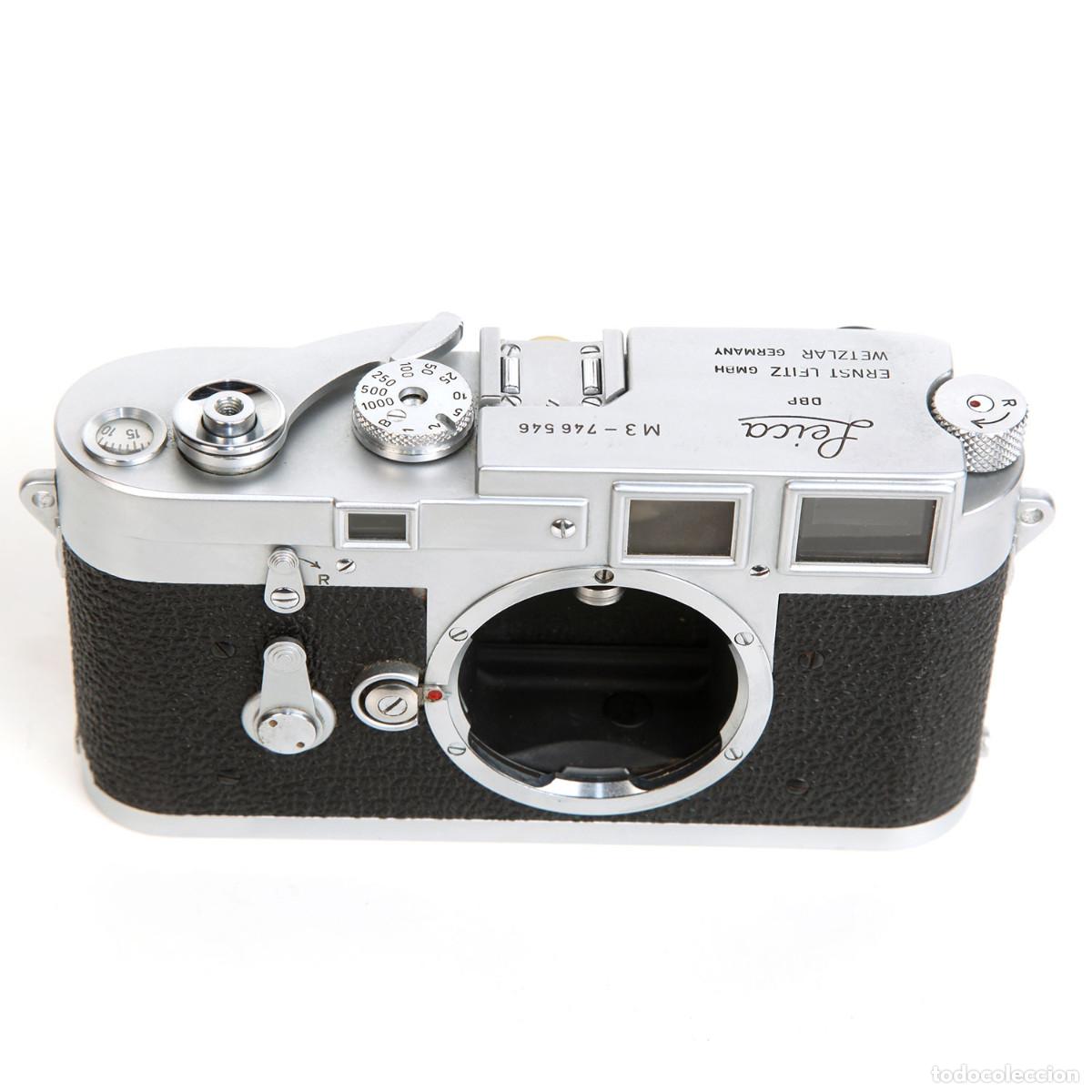 C&acirc;maras de fotos: LEICA M3 - 1955 - DE LOS PRIMEROS A&Ntilde;OS- CON OREJERAS-PRECIOSA - OBTURADOR PERFECTO -EXCELENTE ESTADO
