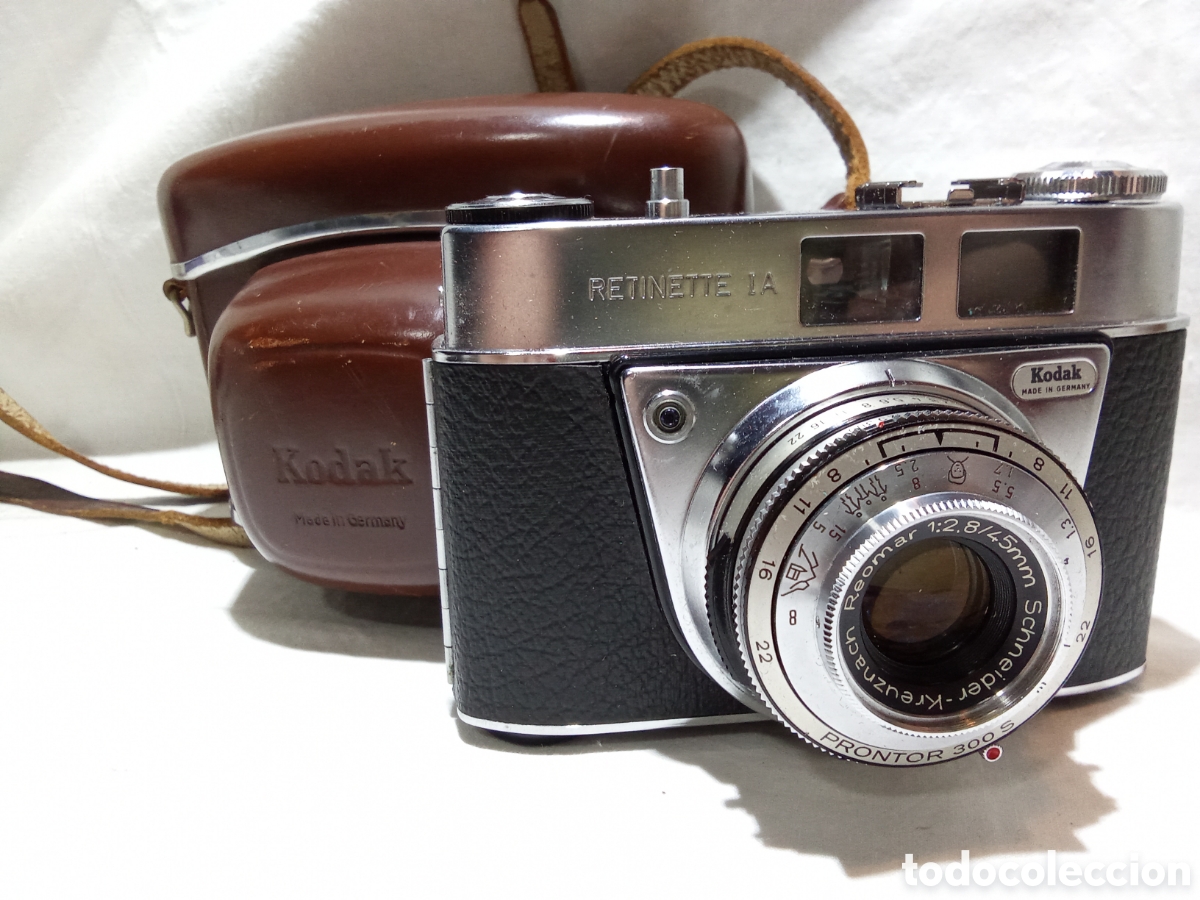 C&aacute;mara de fotos: KODAK RETINA II EN FUNDA - Foto 1
