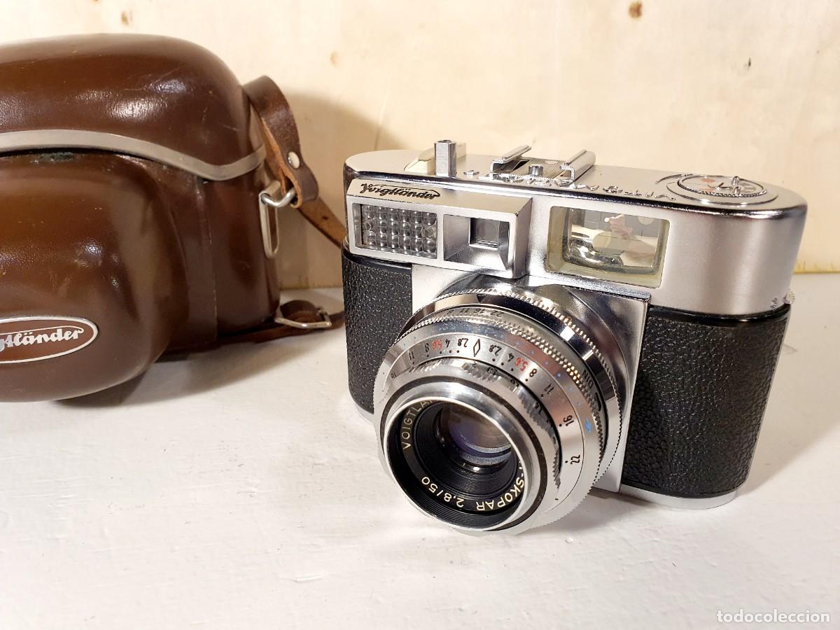 C&aacute;mara de fotos: Voigtlander Vitomatic IIa. Telem&eacute;trica. A&ntilde;os 50.