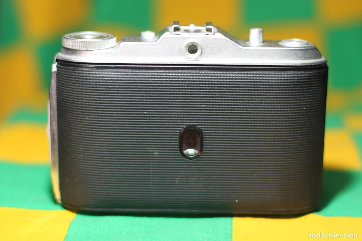 C&aacute;mara de fotos: AGFA ISOLETTE (120), con funda de cuero - Foto 3