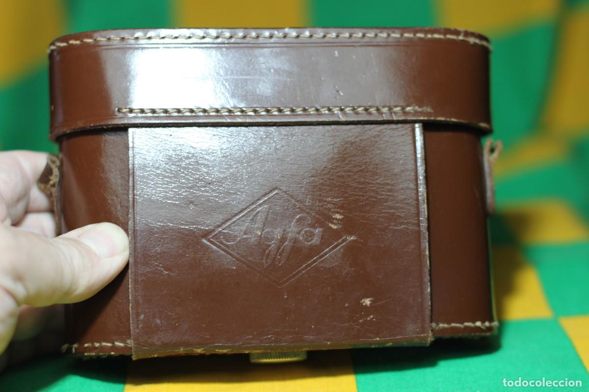 C&aacute;mara de fotos: AGFA ISOLETTE (120), con funda de cuero - Foto 5