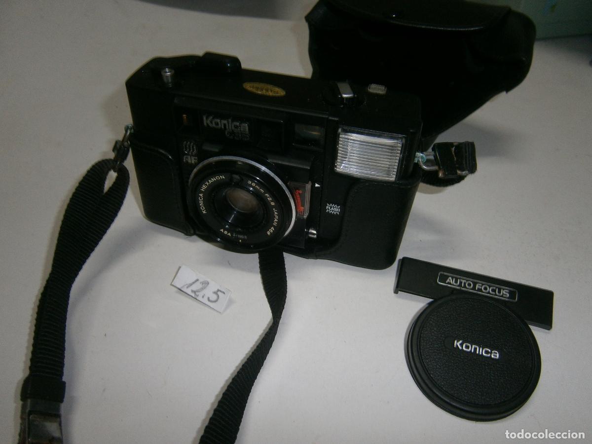 C&aacute;mara de fotos: ANTIGUA CAMARA KONICA AUTOFOCUS NUEVA SIN USAR CON FUNDA
