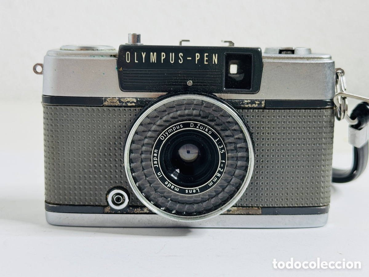 C&aacute;mara de fotos: Olympus PEN EE 2 35mm Half Frame Film Camera Japan Zuiko Lens 1970s