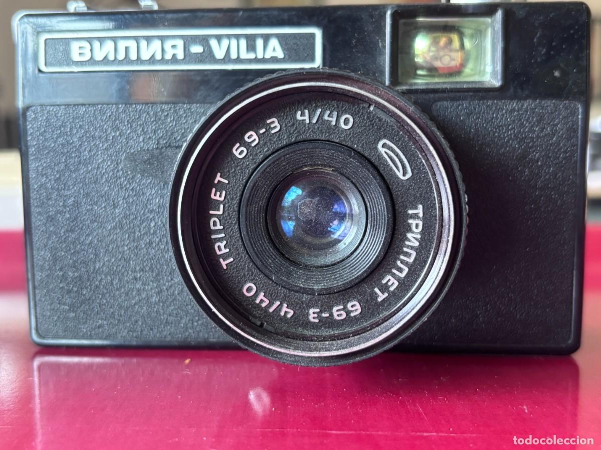 C&aacute;mara de fotos: Rusa BelOMO Vilia de 35 mm con objetivo Triplet-69-3 de 40 mm f/4,