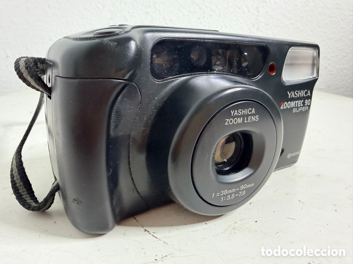 C&aacute;mara de fotos: Yashica Zoomtec 90 Super 35mm Camera AF Flash + case. - Foto 3