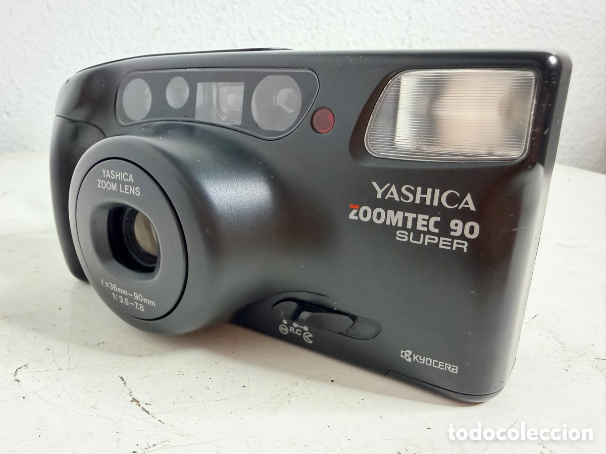 C&aacute;mara de fotos: Yashica Zoomtec 90 Super 35mm Camera AF Flash + case. - Foto 5