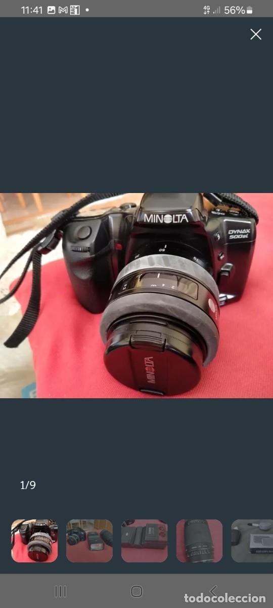 Photo camera: Conjunto de camara anal&oacute;gica