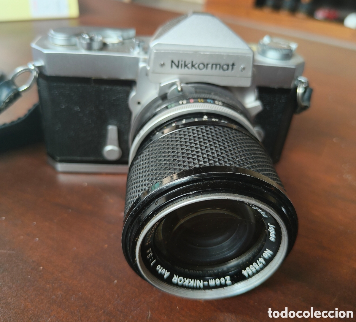 C&aacute;mara de fotos: Japan Nikon NIKKORMAT FT2 35mm SLR CHROME Body w/ 35-105 Zoom Nikkor Lens