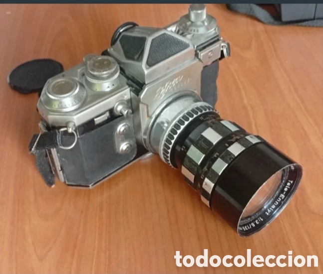C&aacute;mara de fotos: C&aacute;mara Edixa Reflex alemana+ Objetivo ENNA 135mm