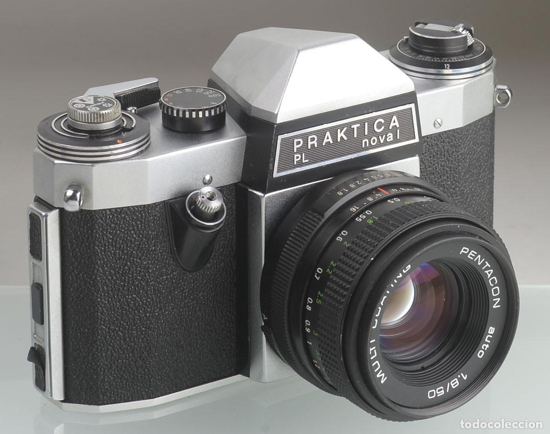 C&aacute;mara de fotos: KW Praktica PL nova I (RDA, 1967-1972) + objetivo Pentacon auto 50mm f/1,8