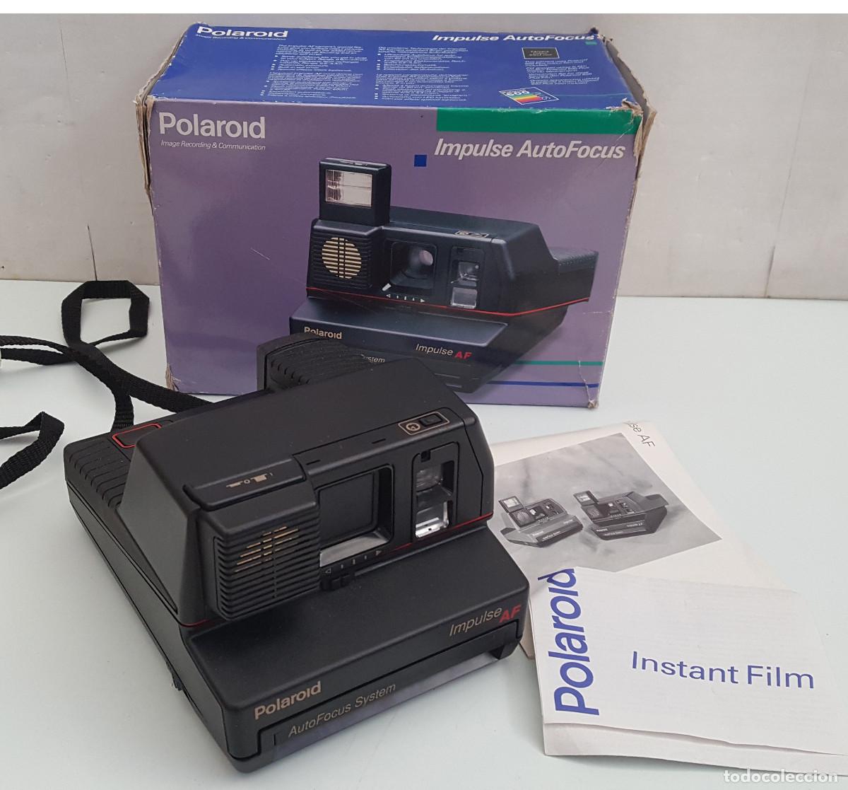 C&aacute;mara de fotos: POLAROID IMPULSE AF AUTO FOCUS CON CAJA Y MANUALES, LO QUE SE VE EN LAS FOTOS