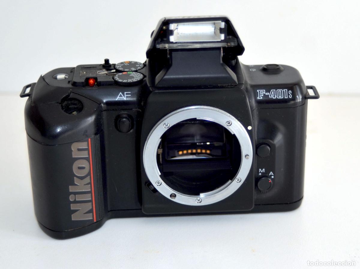 Appareil photos: C&aacute;mara Nikon F-401S para restaurar o piezas.