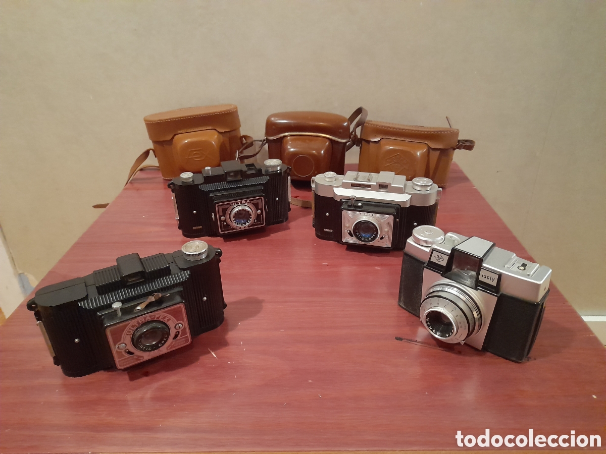 Appareil photos: Colecci&oacute;n de antiguas c&aacute;maras fotogr&aacute;ficas de baquelita