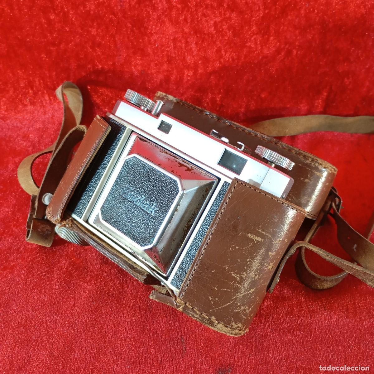 C&aacute;mara de fotos: C&Aacute;MARA VINTAJE TEL&Eacute;METRICA PLEGABLE - KODAK RETINA LLA 35MM - FABRICADA EN 1951 - CON ESTUCHE