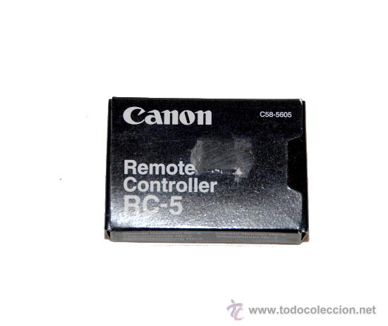 C&aacute;mara de fotos: Canon remote controller RC-5. - Foto 1