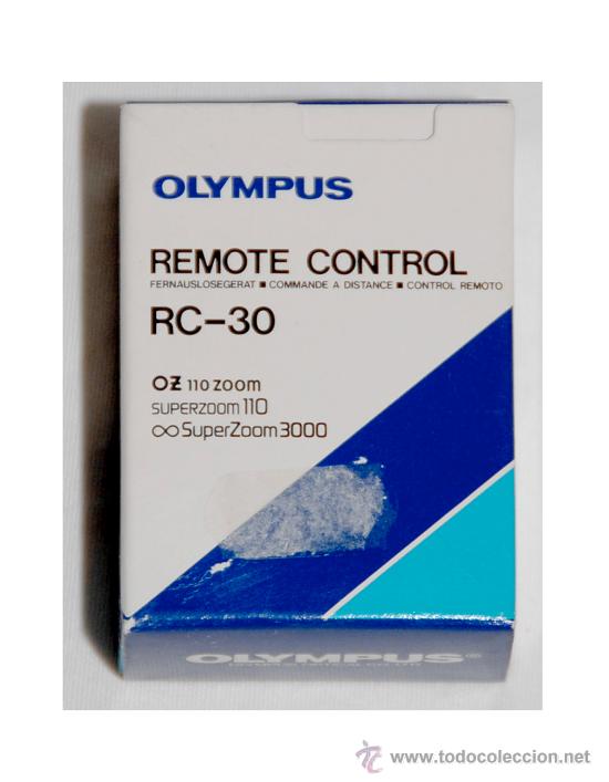 C&aacute;mara de fotos: Olympus Remote control RC-30. - Foto 1