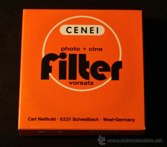C&aacute;mara de fotos: Cenei Photo-Cine Filter E58. - Foto 1