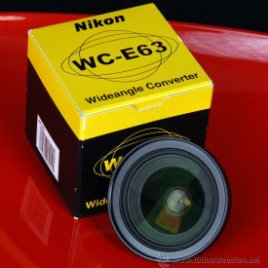 Nikon WC-E63 Objetivo Convertidor Wideangle