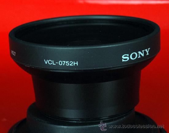 C&aacute;mara de fotos: Sony VCL0752H Deluxe ANGULAR Conversion - Foto 1