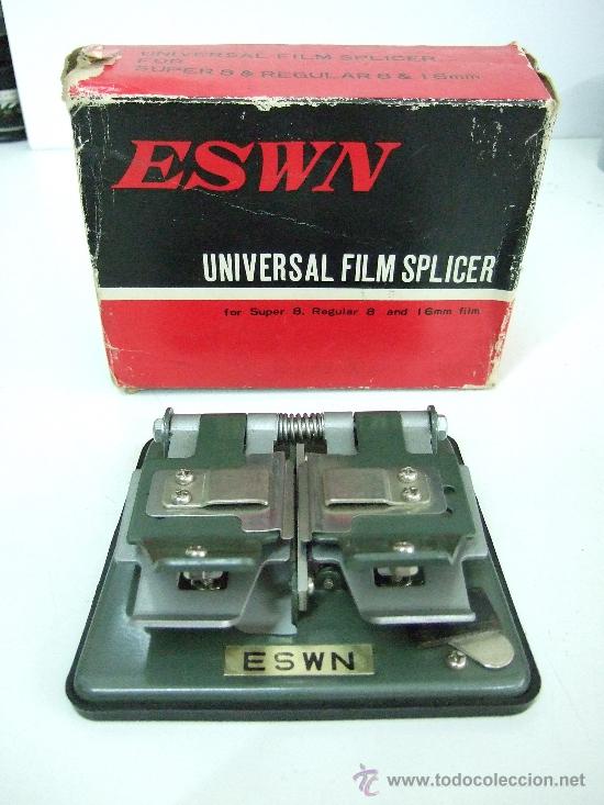 C&aacute;mara de fotos: CORTADORA EMPALMADORA ESWN PARA SUPER 8 - REGULAR 8 Y 16 mm - UNIVERSAL FILM SPICER -