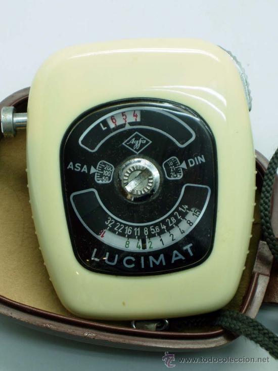 Agfa lucimat S-Vintage Medidor de Luz-no Funciona 