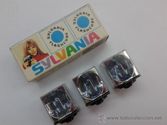 C&aacute;mara de fotos: flashcube silvania (3 cubos) - Foto 1