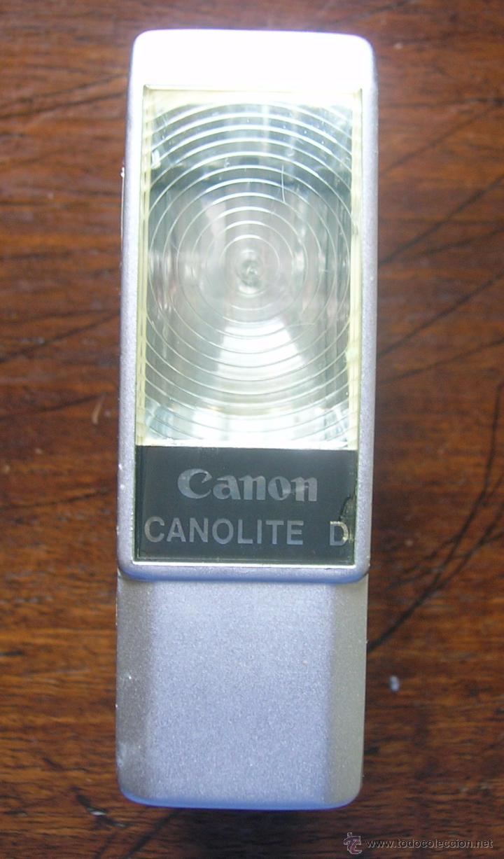 C&aacute;mara de fotos: FLASH CANON &ndash; CANOLITE D CON FUNDA. NO FUNCIONA - Foto 1