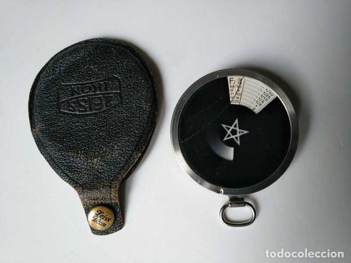 Posemètre vintage Zeiss Ikon Diaphot avec cadran en étoile
