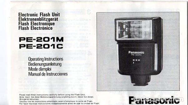 C&aacute;mara de fotos: ELECTRONIC FLASH UNIT  PANASONIC - Foto 5