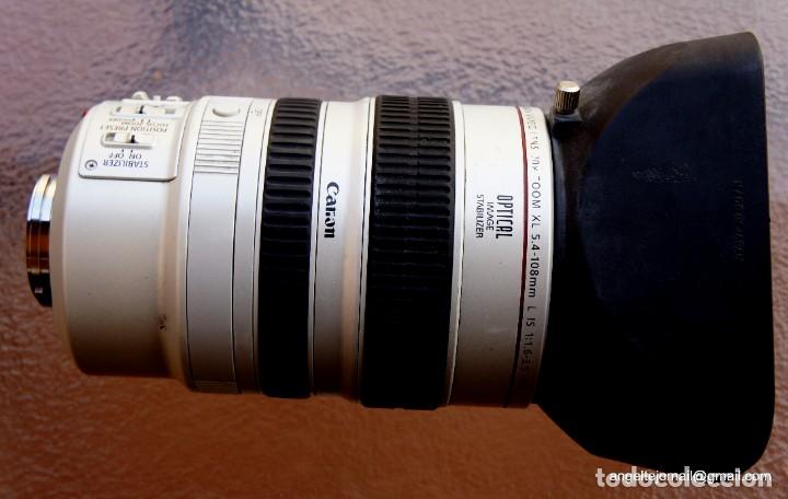 Cámara de fotos: Canon IS USM Zoom Video 20 X. 20 aumentos, como nuevo. - Foto 4 - 218107626