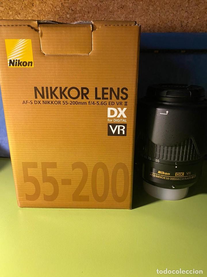 Photo camera: Objetivo NIKKOR DX 55-200mm